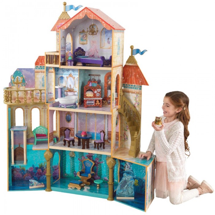 Casuta Printesei Ariel Regatul de sub apa - Mica Sirena- Ariel Under the Sea Dollhouse Kidkraft 